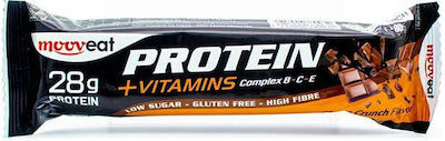 Mooveat Protein +Vitamins Bars Protein with Flavor Chocolate Crunch 12x80gr