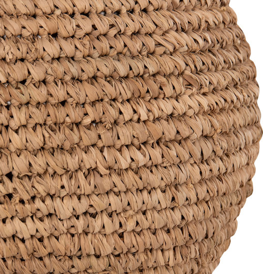 Freebox Decorative Floor Vase Wicker Brown 34xHeight 50cm