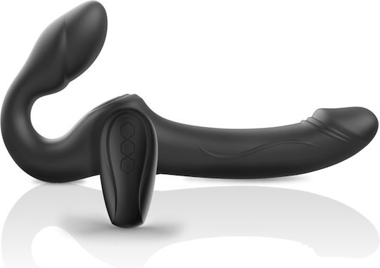 Ibiza Vibrator Δονητής για Ζευγάρια με Απομακρυσμένο Έλεγχο Μαύρος