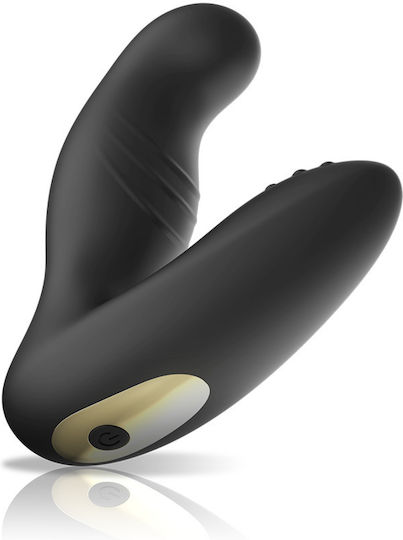 Ibiza Massager Vibrator for Couples with Remote Control 10cm Black