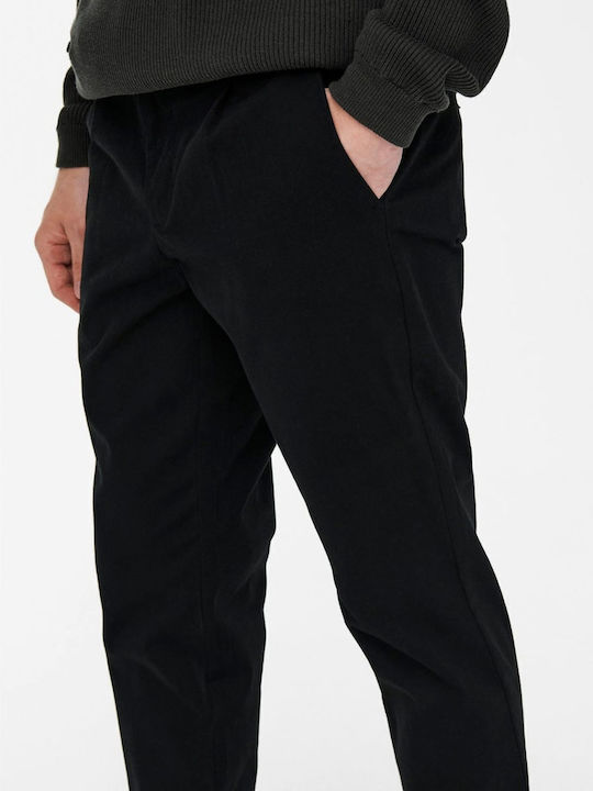 Pantaloni Chino Negru