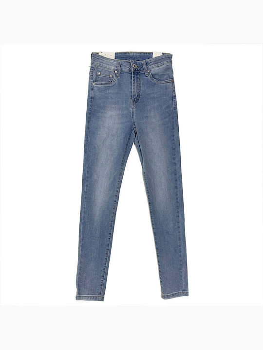 Ψηλόμεσο Γυναικείο Jean Παντελόνι σε Skinny Εφαρμογή