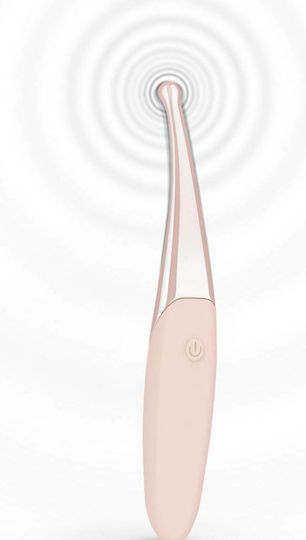 Senzi Fine Point Vibrator Клитор Вибратор 14.7см златисто розово