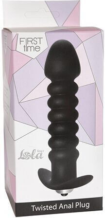 Lola Games Anal Plug with Vibration Black