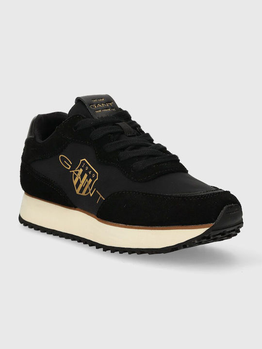 Bevinda Damen Sneakers Schwarz