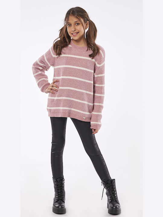 Evita Kids Sweater Long Sleeve Pink