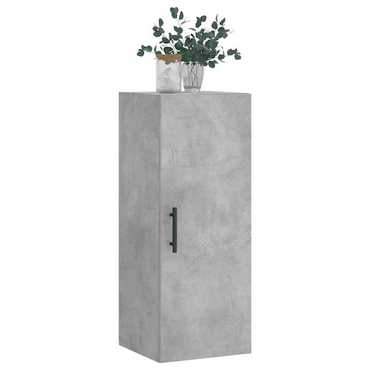 vidaXL Bathroom Cabinet L34.5xW34xH90cm Gray