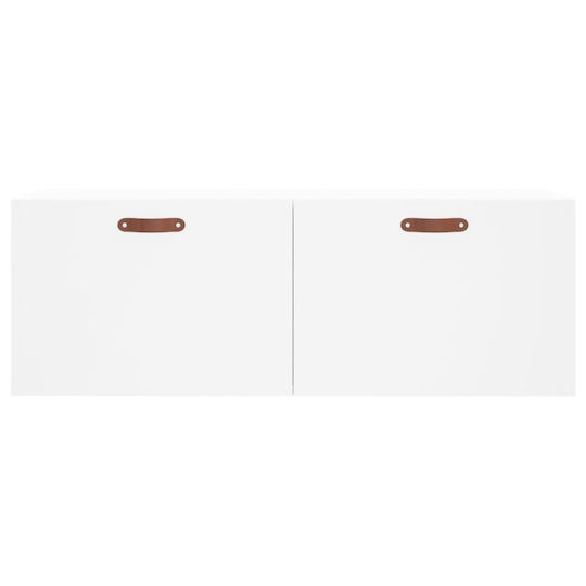 vidaXL Badezimmerschrank B100xT36.5xH35cm Weiß
