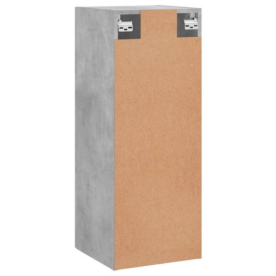 vidaXL Bathroom Cabinet L34.5xW34xH90cm Gray