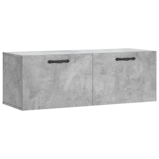 vidaXL Ντουλάπι Μπάνιου 100x36.5x35cm Γκρι