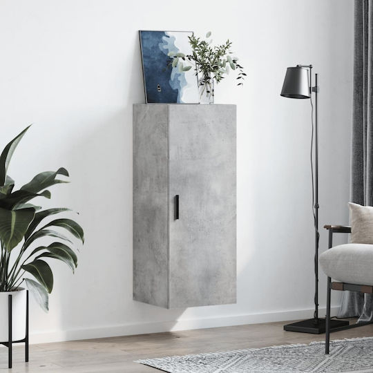 vidaXL Bathroom Cabinet L34.5xW34xH90cm Gray
