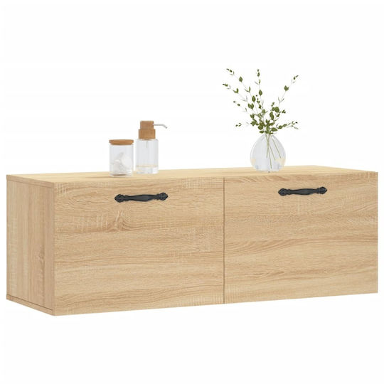 vidaXL Bathroom Cabinet L100xW36.5xH35cm Sonoma