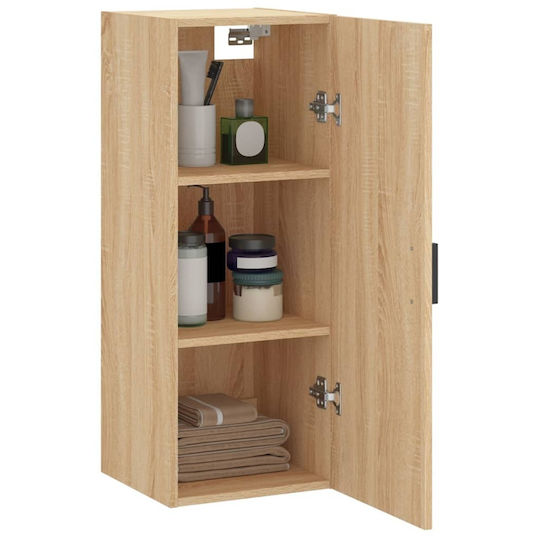 vidaXL Ντουλάπι Μπάνιου 34.5x34x90cm Sonoma