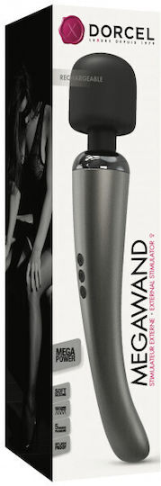 Dorcel Megawand Δονητής Μασάζ 29cm Ασημί