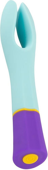 You2Toys Double Vibrator 18.2cm Light Blue