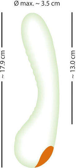 You2Toys Mini Δονητής G-Spot 2.4cm Λευκός