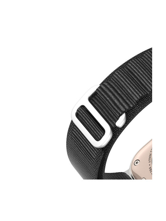 Dux Ducis Sport Buckle Λουράκι Μαύρο (Apple Watch Ultra 49mm)