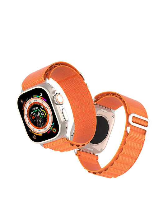 Dux Ducis Sport Buckle Λουράκι Πορτοκαλί (Apple Watch 42/44/45/49mm)