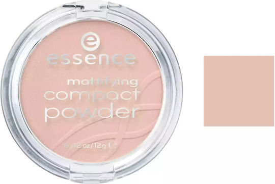 Essence Mattifying Compact Powder Powder 02 Soft Beige 12gr