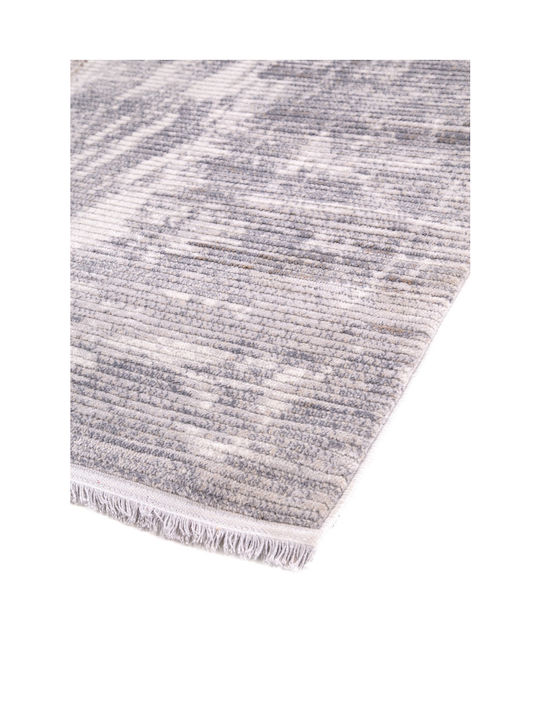 Royal Carpet Fargo 28131 Rug Rectangular with Fringes Gray