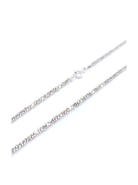 PS Silver Silver Chain Neck Thin Thickness 2.5mm