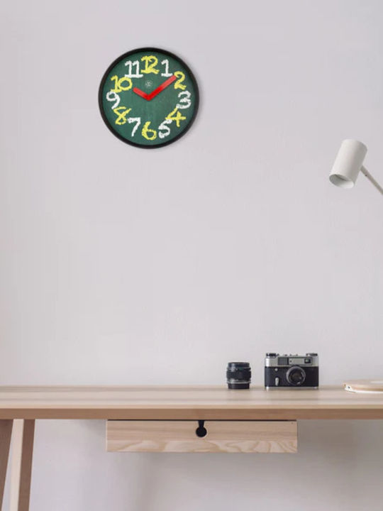 Nextime Kids Plastic Wall Clock 30cm