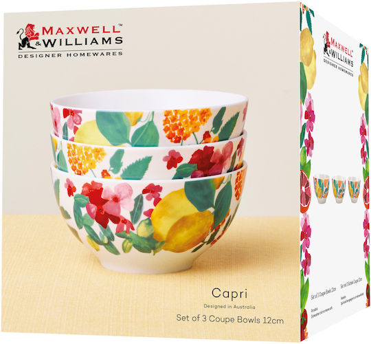 Maxwell & Williams Coupe Serving Bowl White 3pcs