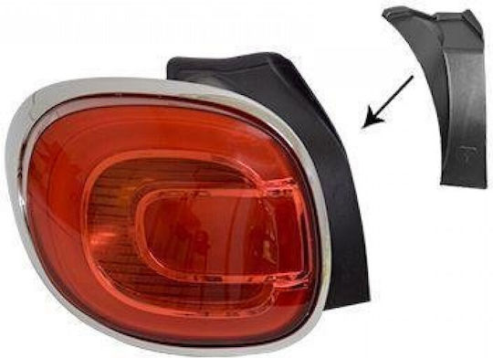 Prasco Taillights for Fiat 500