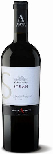 Κτήμα ΑΛΦΑ Κρασί Syrah Ερυθρό Γλυκό 750ml