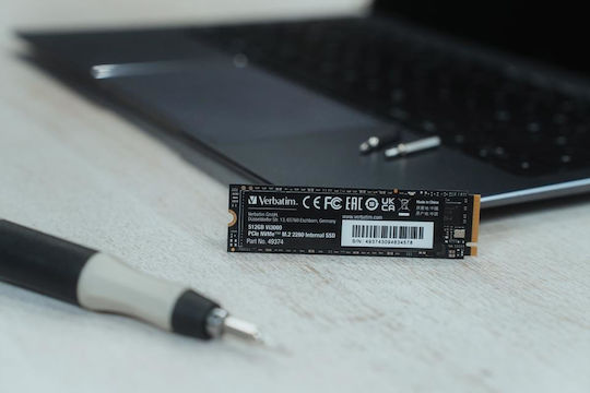 Verbatim Vi3000 SSD 512GB M.2 Mit PCI Express 3.0 Verbindung