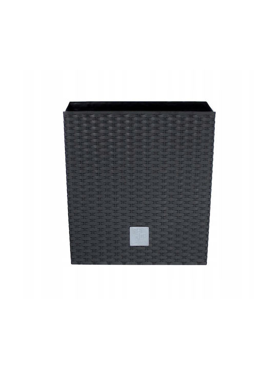 Prosperplast Rato Topf Kunststoff Anthracite 22.5x22.5x23cm.