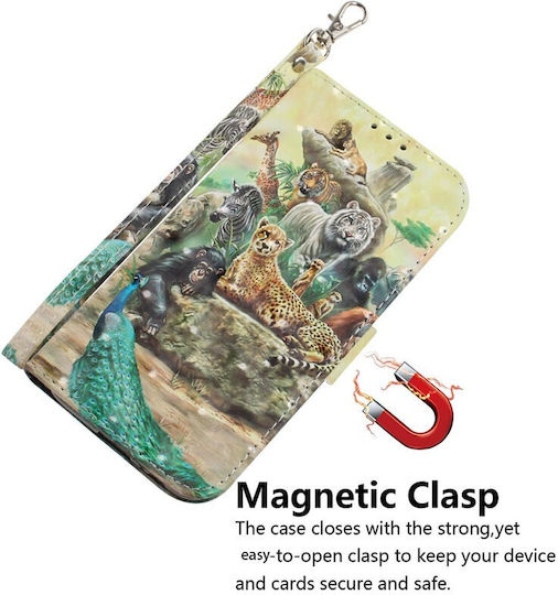 3d Painting Pattern Wallet (Realme C53)