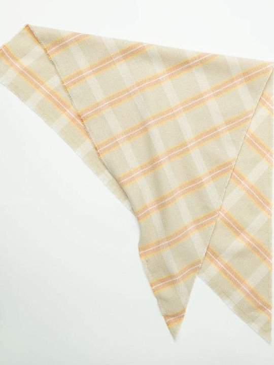 Kids Knitted Scarf Yellow