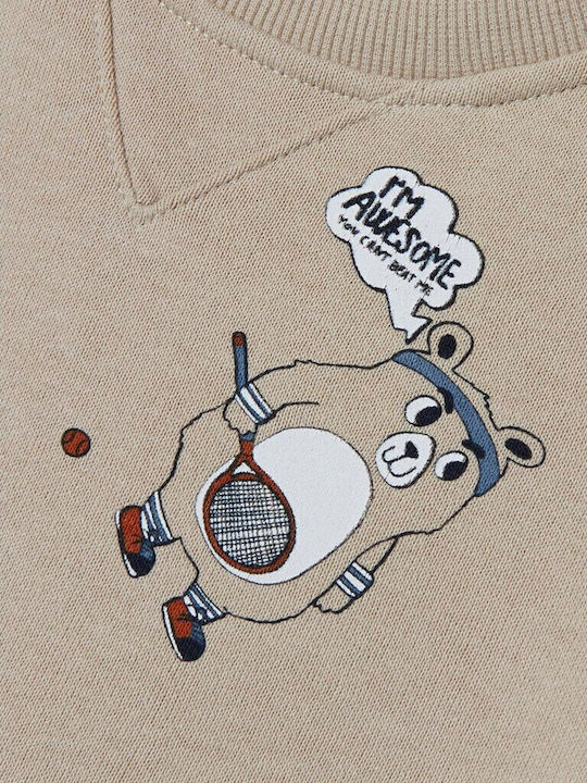 Kinder-Sweatshirt Oxford Tan