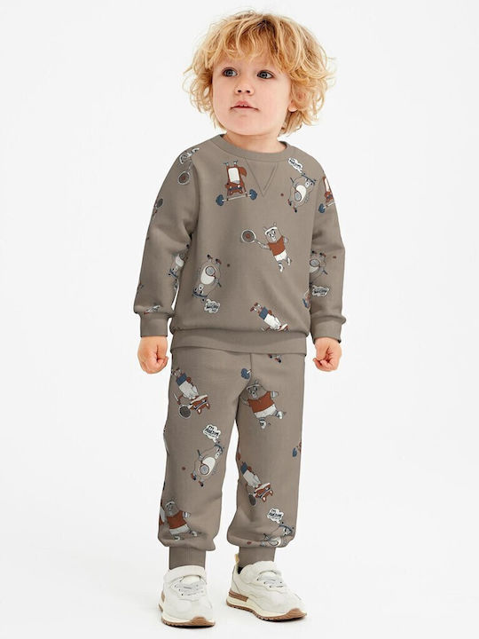Kinder-Sweatshirt Oxford Tan