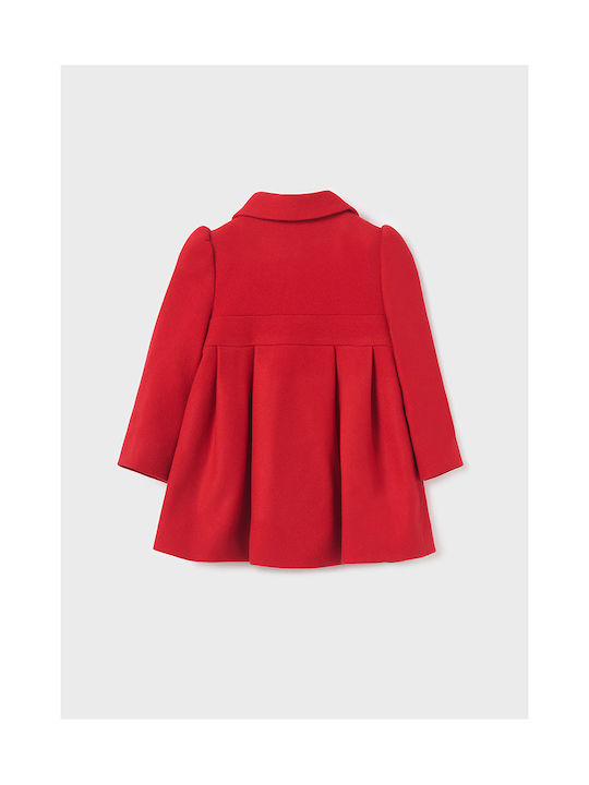 Abel & Lula Girls Coat Red