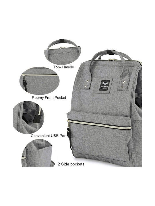 Himawari Backpack Αδιάβροχο Γκρι