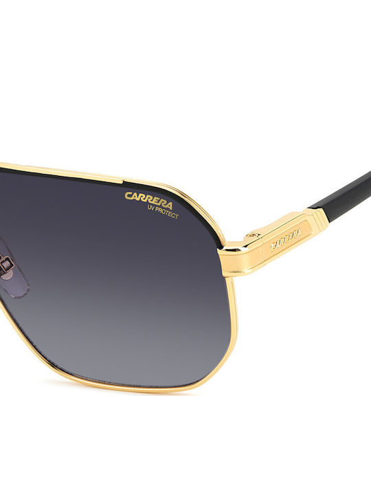 Carrera Men's Sunglasses with Black Metallic Frame and Grey Gradient Lens 1062/S SAO9O