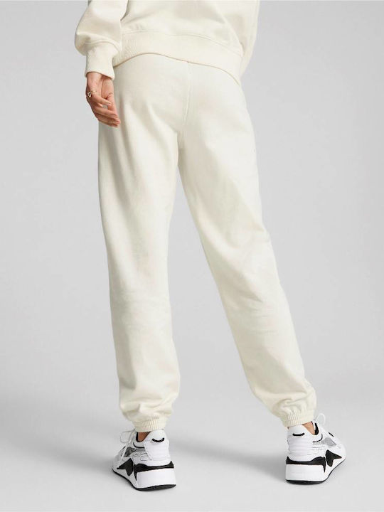 PUMA Classics Παντελόνι Φόρμας Λευκό