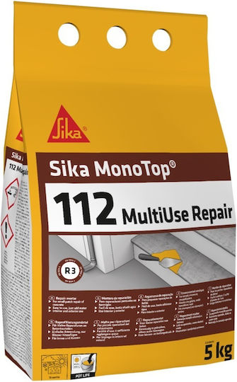 Sika Σοβάς Plaster Fillers MonoTop 112 5kg