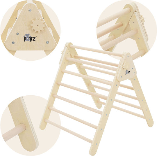 Joyz Kletterdreieck 72x73x70cm. für 1+ Jahre Jahre Beige