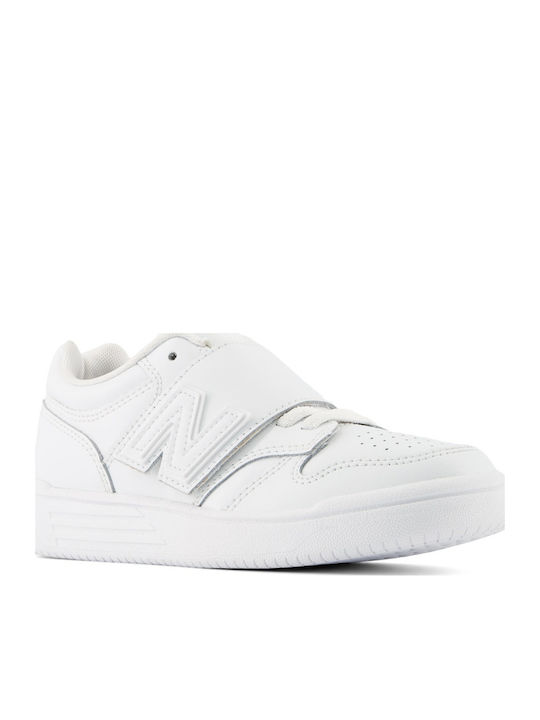 480 Kids Sneakers with Scratch White