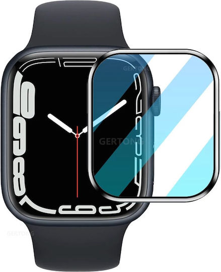 3d Full Glass 9h Full Face Tempered Glass pentru Apple Watch 41mm 1buc