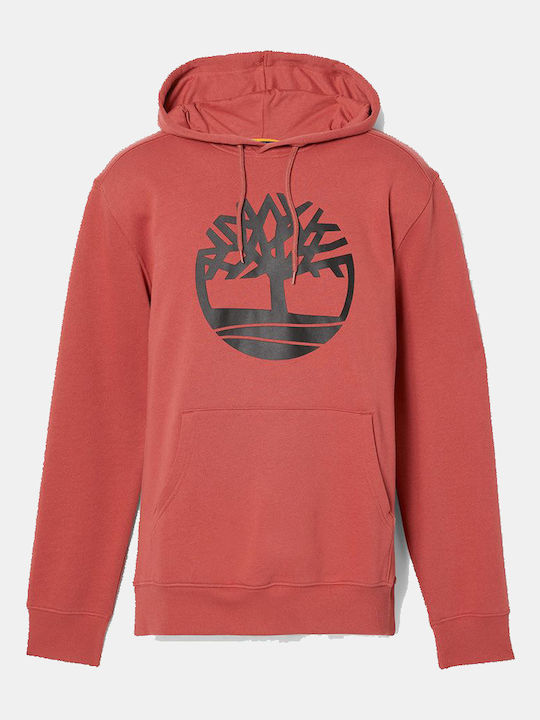 Sweatshirt with Hood Red