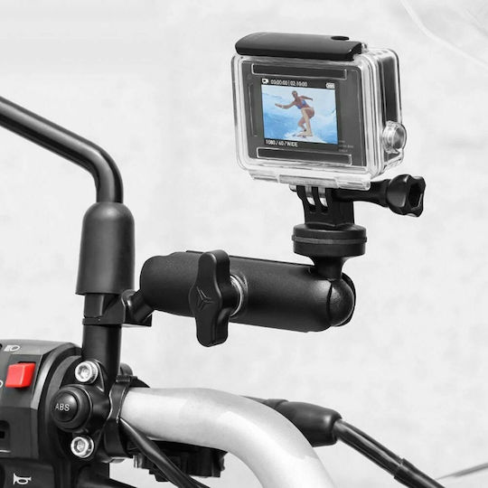 Motowolf Action-Kamera-Stützbasen Gopro Spiegel Motorrad 360° Mdl3519