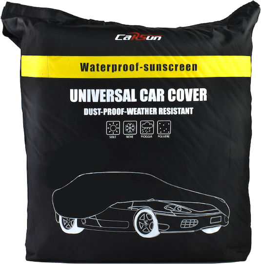 Carsun Heavy Duty Covers for Car 400x160x120cm Waterproof Small Secured with Straps