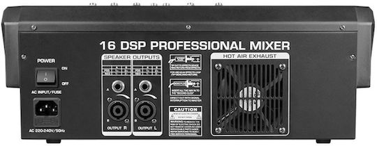 KAL Electronics KW-08E Active Analog Console 10 Channels / 10 XLR Inputs