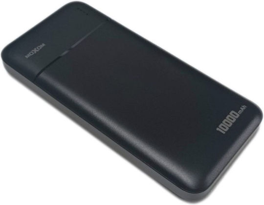 Moxom Power Bank 10000mAh Μαύρο