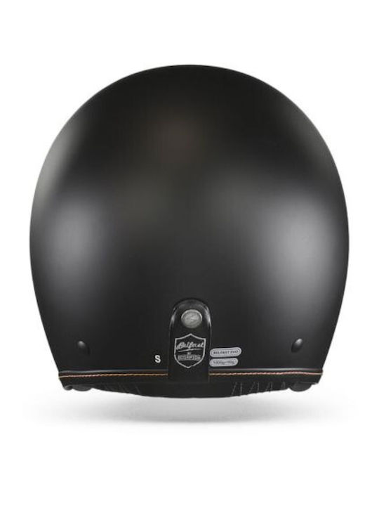 Scorpion Belfast Evo Solid Matte Black Motorcycle Helmet Jet ECE 22.06 with Sun Visor
