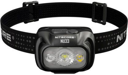 NiteCore Headlamp LED with Maximum Brightness 700lm Nu33 Black